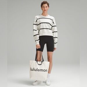 Lululemon Double-Handle Canvas Tote